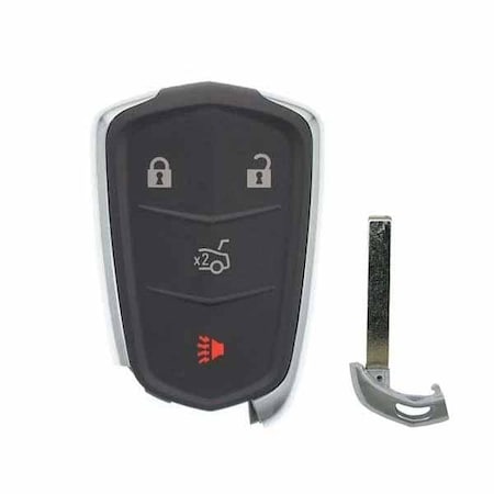 Keyless Factory KeylessFactory: Cadillac Smart Key SHELL 4-Buttons SKS-CAD-015